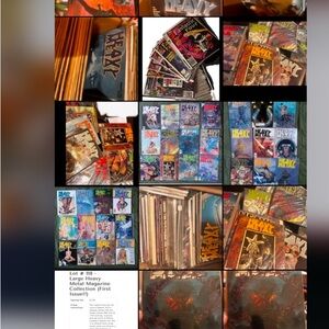 Heavy Metal Magazine Collection - Vibrant Art Covers